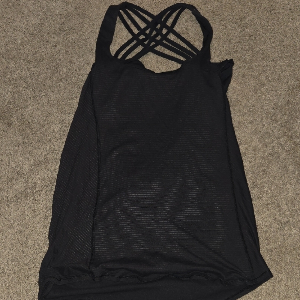 Lululemon Strappy Tank Open Back